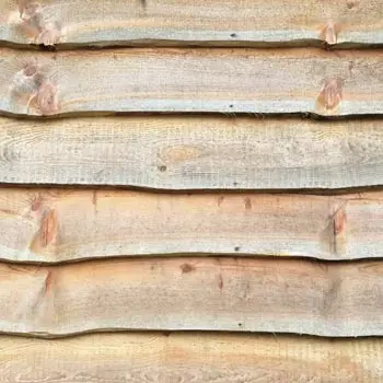 Waney-edge-cladding